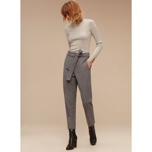 Wilfred high waist Tie Cropped Pants